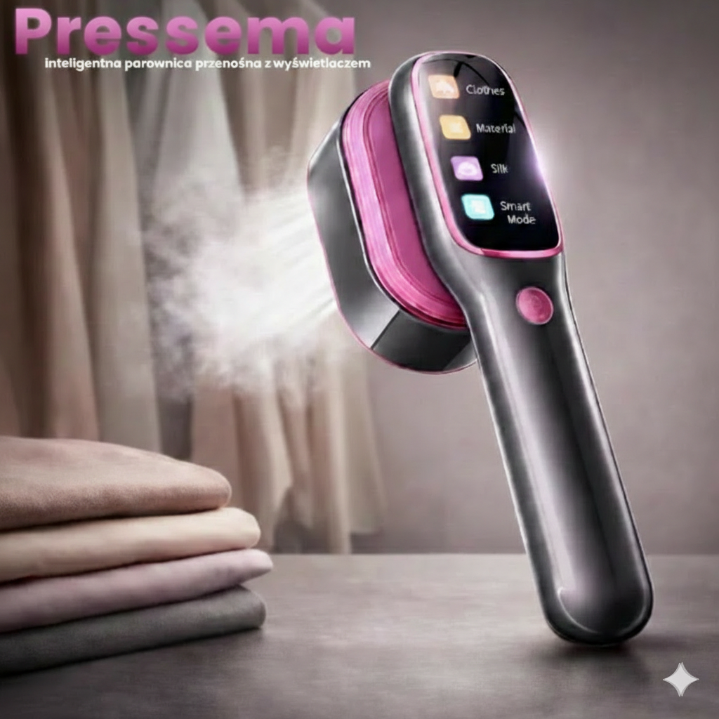 Pressema™ - parownica z inteligentnym ekranem