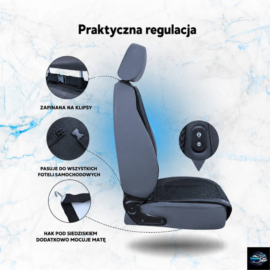 VapoCar ™ - Mata wentylująca na fotel do auta
